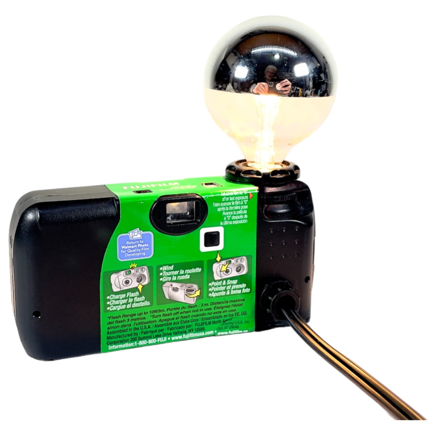 Fuji Disposable Instamatic Camera Lamp